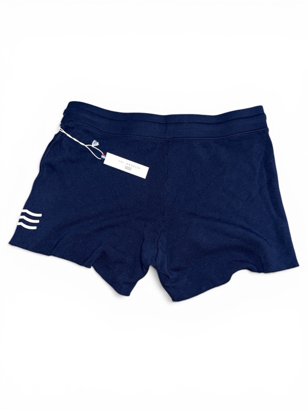 Sol Angeles Drawstring Lounge Shorts Navy NWT Size L Ultra Soft coastal NWT - Picture 4 of 5